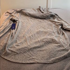 Gray apt 9 turtleneck sweater